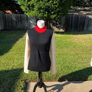 Brand New With Tags Turtle Neck Long Sleeve Tory Burch Sweater Size XL